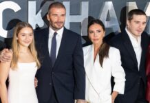 Brooklyn Beckham statement claims sister Harper’s visit was ‘choreographed’