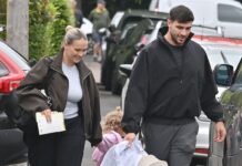 Molly-Mae Hague and Tommy Fury step out with new baby in adorable family photos