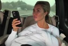 Jamie Laing slammed over video of wife Sophie Habboo cradling baby son in back of car with no seatbelt