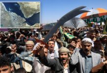 Iranian-backed Houthi rebels vow to block Israeli ships sailing in Red Sea
