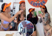 Inside LA’s first bikini coffee shop — as baristas reveal how many ‘weirdos’ show up