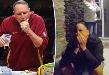Joey Chestnut made stunning five-word admission to cops after bar fight caught on video