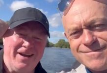 EastEnders fans in bits as Grant and Phil Mitchell stars reunite after BBC exit