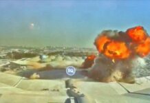 Dramatic footage shows Iranian drone’s deadly strike on Kuwait airport