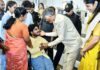 CM Naidu Interacts with Differently-Abled Youth, Reviews Government Stalls in Kakinada