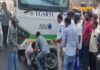 Secunderabad Accident: Man Stuck Under RTC Bus, Rescued