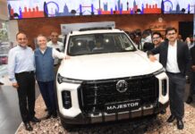 JSW MG Motor India Launched India’s First D+ SUV MG MAJESTOR