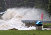 Hundreds Evacuated As Waves Batter New Zealand Capital