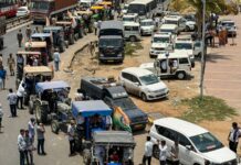 Gujarat Farmers Take Out Massive Kisan Adhikar Tractor Rally