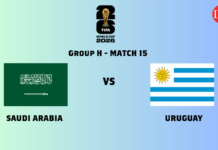 FIFA World Cup 2026: Saudi Arabia vs Uruguay at Miami Stadium