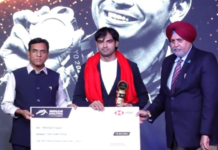 Neeraj Chopra Wins AFI’s Best Male Athlete Award