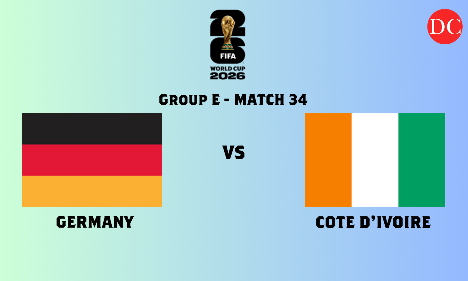 FIFA World Cup 2026 LIVE: Germany vs Côte d’Ivoire at Toronto Stadium