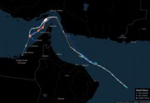 Three India-Linked Supertankers Reappear in Gulf of Oman