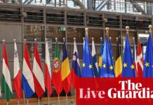 EU leaders sign joint statement in support of Ukraine – Europe live