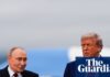Trump reportedly tells Putin he is prepared to help end war in Ukraine