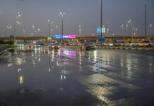شملت عدة محافظات ومراكز.. هطول أمطار غزيرة على جازان