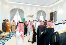 في قاعة الضيافة.. محافظة حفر الباطن تقيم حفل معايدة عيد الأضحى