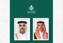 وزير الخارجية ونظيره القطري يستعرضان مستجدات الأوضاع في المنطقة
