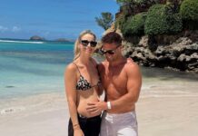 Vogue Williams issues warning over ‘f**ked’ name she loves for fourth child