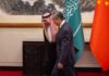 وزير الخارجية ونظيره الصيني يؤكدان أهمية ضمان أمن الملاحة بمضيق هرمز