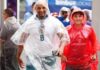 Rice strikes early after rain delay for England