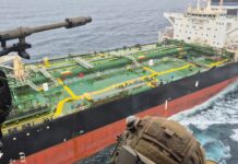 Macron says French Navy, backed by the UK, intercepted a sanctioned tanker from Russia
