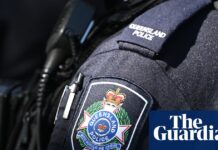 Queensland police shoot pet dog after running it over as distressed residents watch on