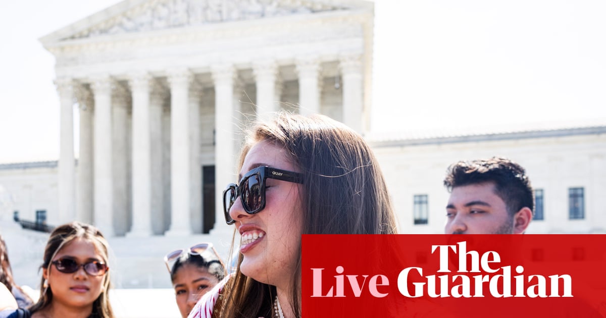Trump threatens to abolish birthright citizenship through Congress after supreme court rules against him – live