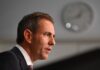 Australia politics live: Chalmers talks up ‘solid’ national accounts; army use of US Palantir tech that ‘selects targets’ under scrutiny in Senate