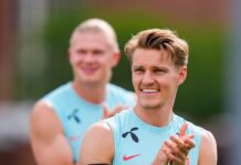 Ødegaard møter pressen