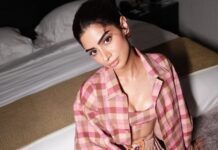 Khushi Kapoor’s checkered mini co-ord comes with a handwoven Nagpuri twist
