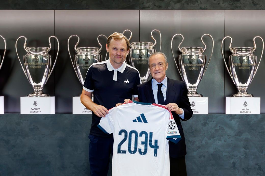 Germany’s Adidas & Real Madrid continue partnership for 8 more years