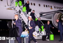 Watch: World Cup teams start arriving in North America