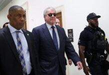 Billionaire Leon Black walks out of Epstein investigation hearing