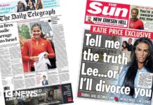 The Papers: ‘Iran fires missile barrage’ and ‘New Eriksen hell’