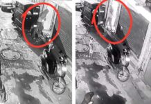 CCTV Shows Masked Woman Entering Building Before Fire That Killed 3 In Delhi’s Govindpuri