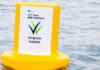 Special buoys mark sensitive seagrass habitats