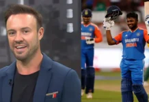 AB de Villiers reacts to Sanju Samson’s omission from India’s ODI squad for England series