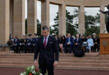 During D-Day speech in France, Hegseth invokes immigration and says ‘When will European capitals do something about that invasion?’
