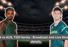 BAN vs AUS, T20I Series 2026: Broadcast and Live Streaming details – When & Where to watch in India, Bangladesh, US, UK & other countries