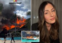 Guests charged back into Dominican resort inferno for belongings, says hotel worker