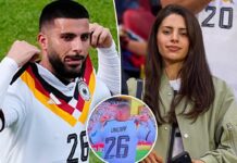 Deniz Undav’s wife Tanja gushes over Germany hero’s World Cup performance