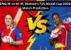 ENG-W vs WI-W, Women’s T20 World Cup 2026, Match Prediction: Who will today’s game between England Women and West Indies Women?