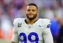 Aaron Donald’s ‘fire’ text to Pat McAfee reveals stunning truth around unretirement talk
