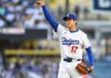 Shohei Ohtani out of Dodgers lineup after knee inflammation injury