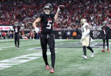 Drake London signing massive $141 million Falcons contract extension