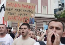 Albanian protesters are furious about a giant development on a virgin beach that Jared Kushner and Ivanka Trump discovered on vacation
