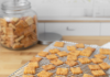 Healthier Homemade Cheese Crackers