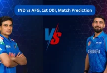 IND vs AFG, 1st ODI, Match Prediction: Who will today’s game between India and Afghanistan?
