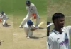 WATCH: Manav Suthar traps Rahmat Shah to complete five-wicket haul on Test debut – IND vs AFG
